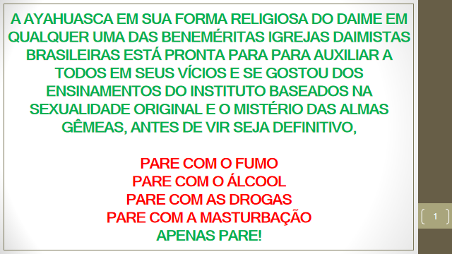 instituto, ayahuasca, erotica, verdade, drogas